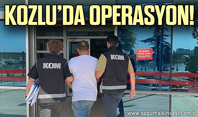 KOZLU’DA OPERASYON! - Kozlu - Zonguldak Haberleri Özgür Halkın Sesi